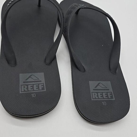 Reef Men's Phantom Nias Flip Flops‎ - Black/Grey 10 - Picture 10 of 11